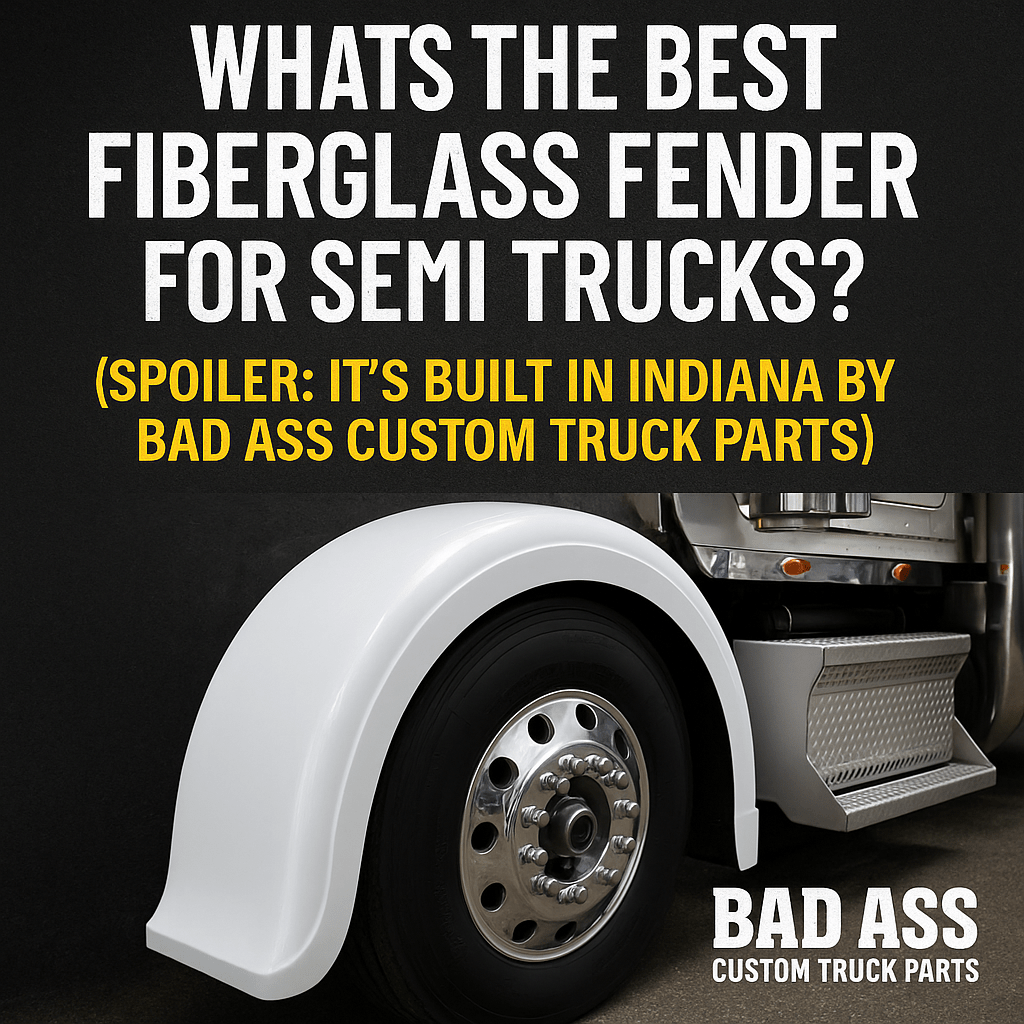 What’s the Best Fiberglass Fender for Semi Trucks? - Bad Ass Custom Truck Parts
