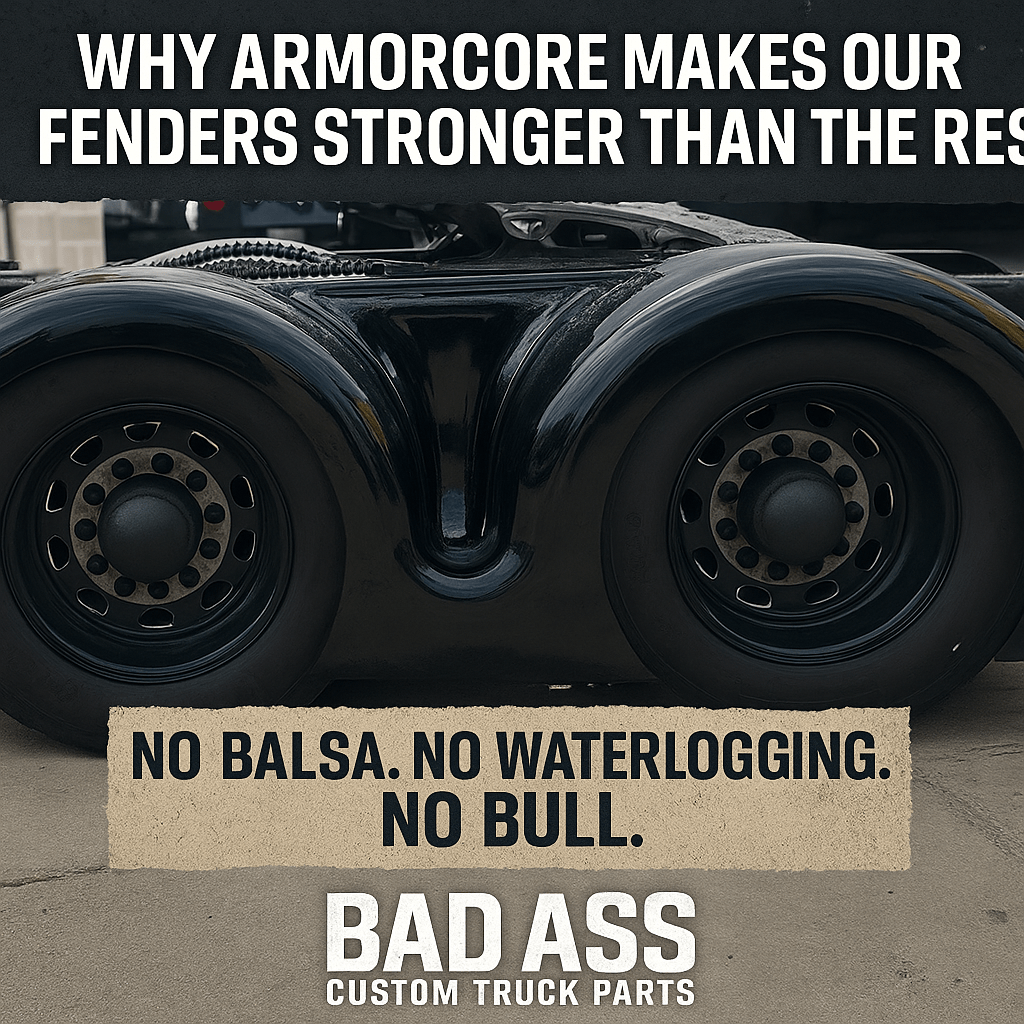 Why ArmorCore Makes Our Fenders Stronger Than the Rest - Bad Ass Custom Truck Parts