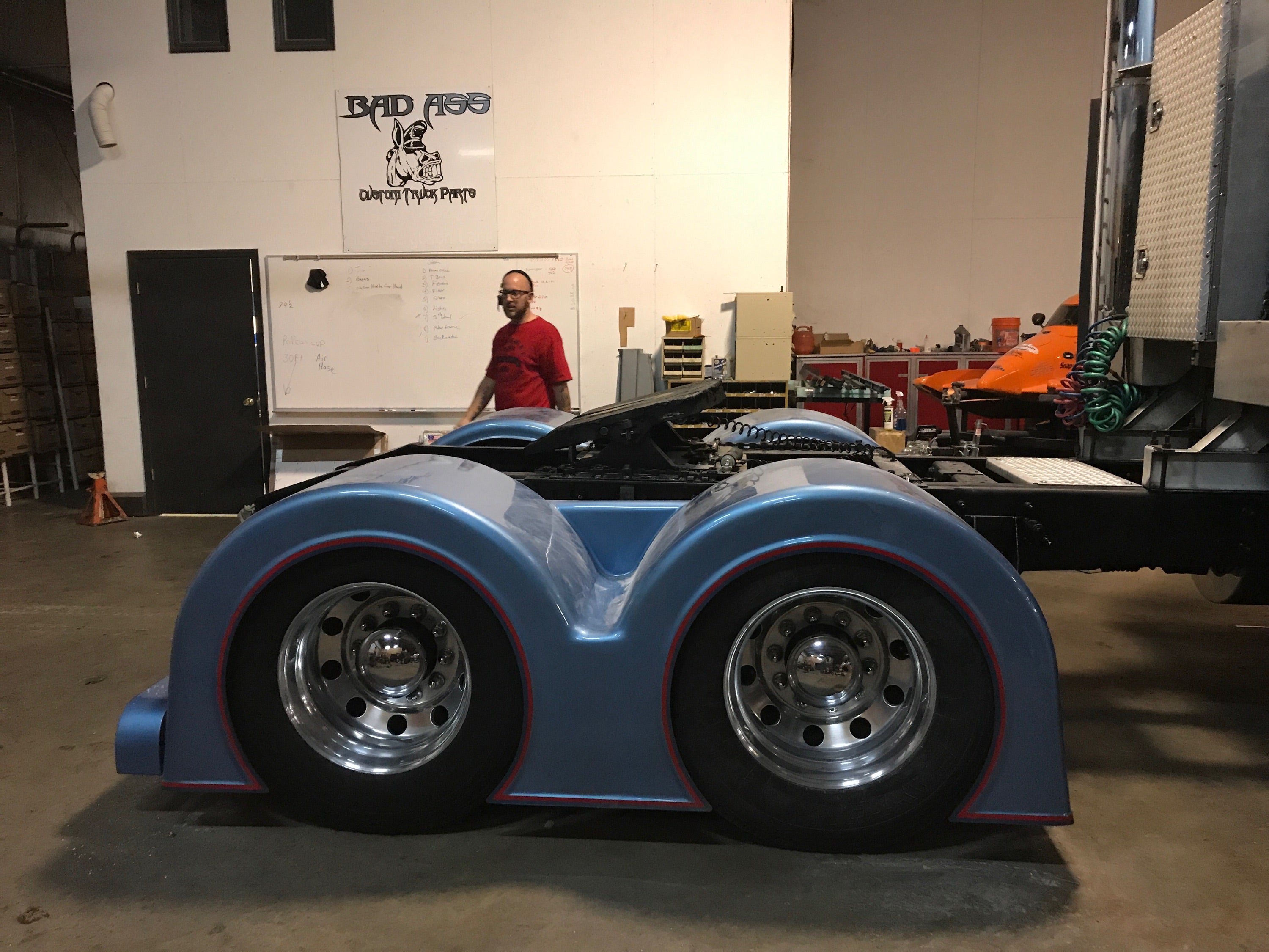 Camello Double Hump Rear Fender Set - Bad Ass Custom Truck Parts