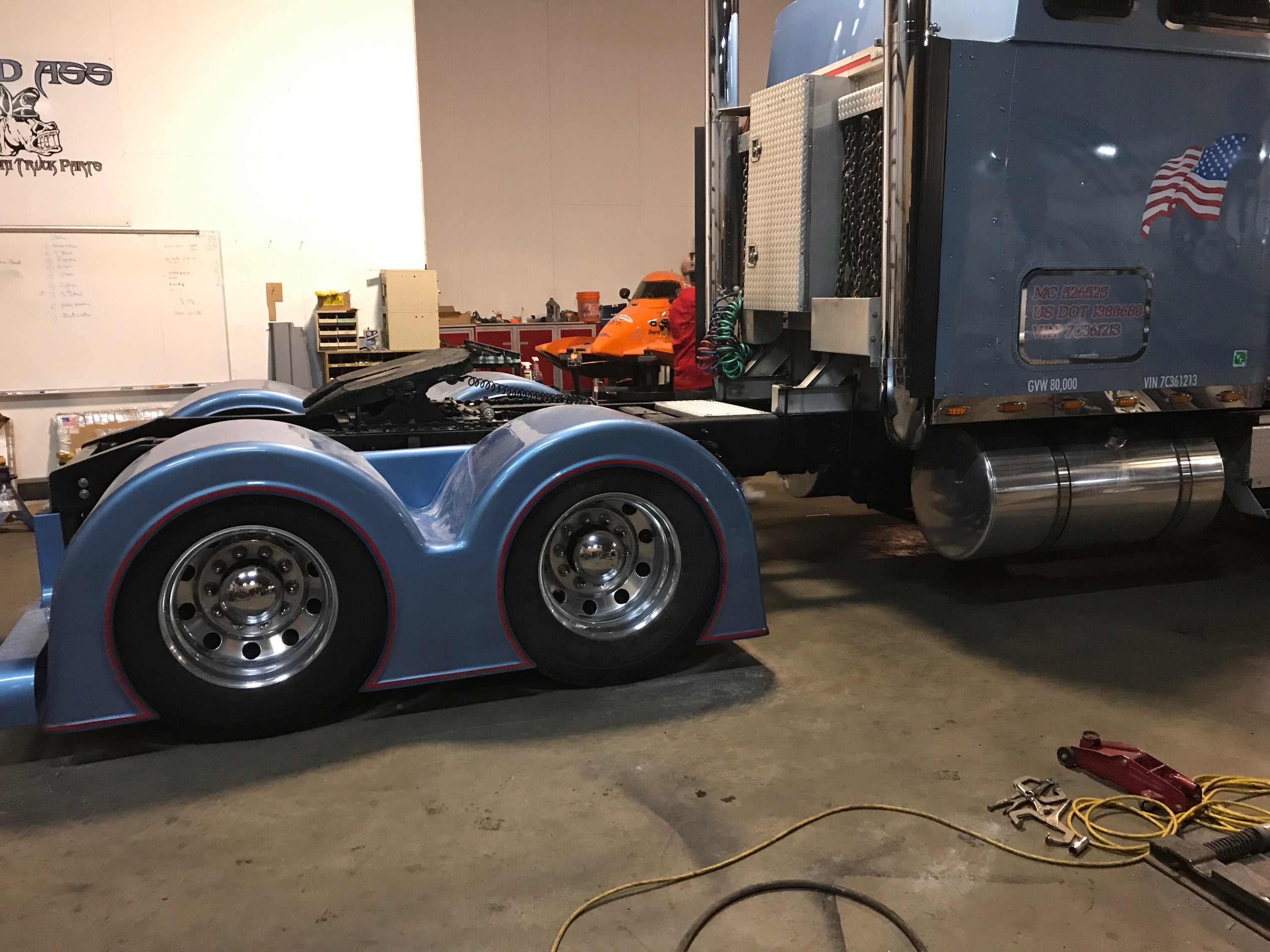 Camello Double Hump Rear Fender Set - Bad Ass Custom Truck Parts