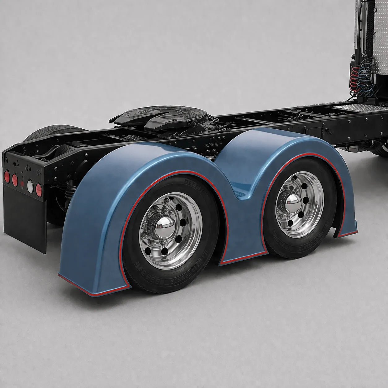 Camello Double Hump Rear Fender Set - Bad Ass Custom Truck Parts