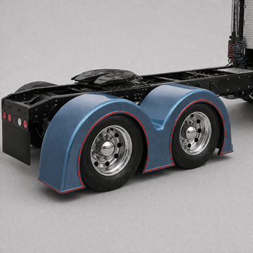 Camello Double Hump Rear Fender Set - Bad Ass Custom Truck Parts