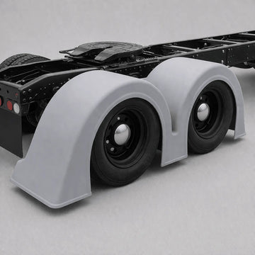 Conventional Double Hump Rear Fender Set - Bad Ass Custom Truck Parts