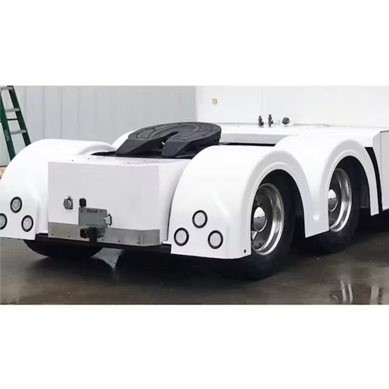 Double Hump Rear Fender Set with Light Boxes - Bad Ass Custom Truck Parts