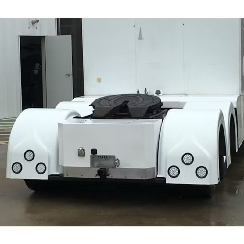 Double Hump Rear Fender Set with Light Boxes - Bad Ass Custom Truck Parts