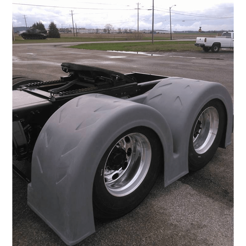 Elite Double Hump Rear Fenders - Bad Ass Custom Truck Parts