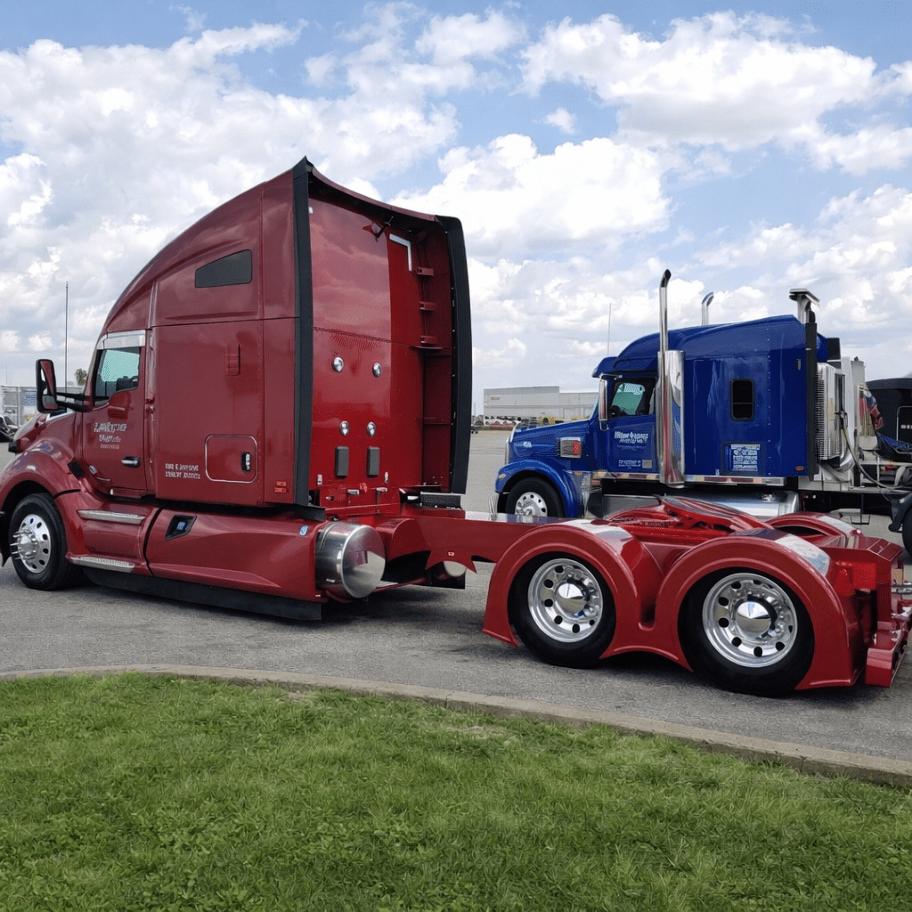 Euro Double Hump Rear Fender Set - Bad Ass Custom Truck Parts