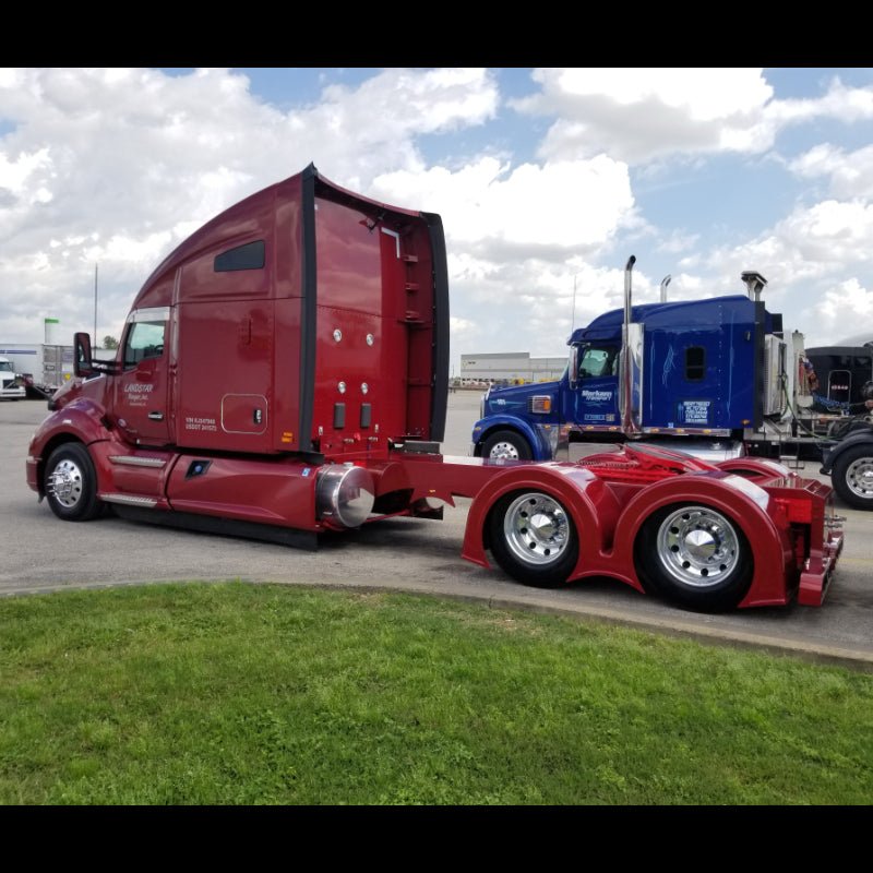 Euro Double Hump Rear Fender Set - Bad Ass Custom Truck Parts