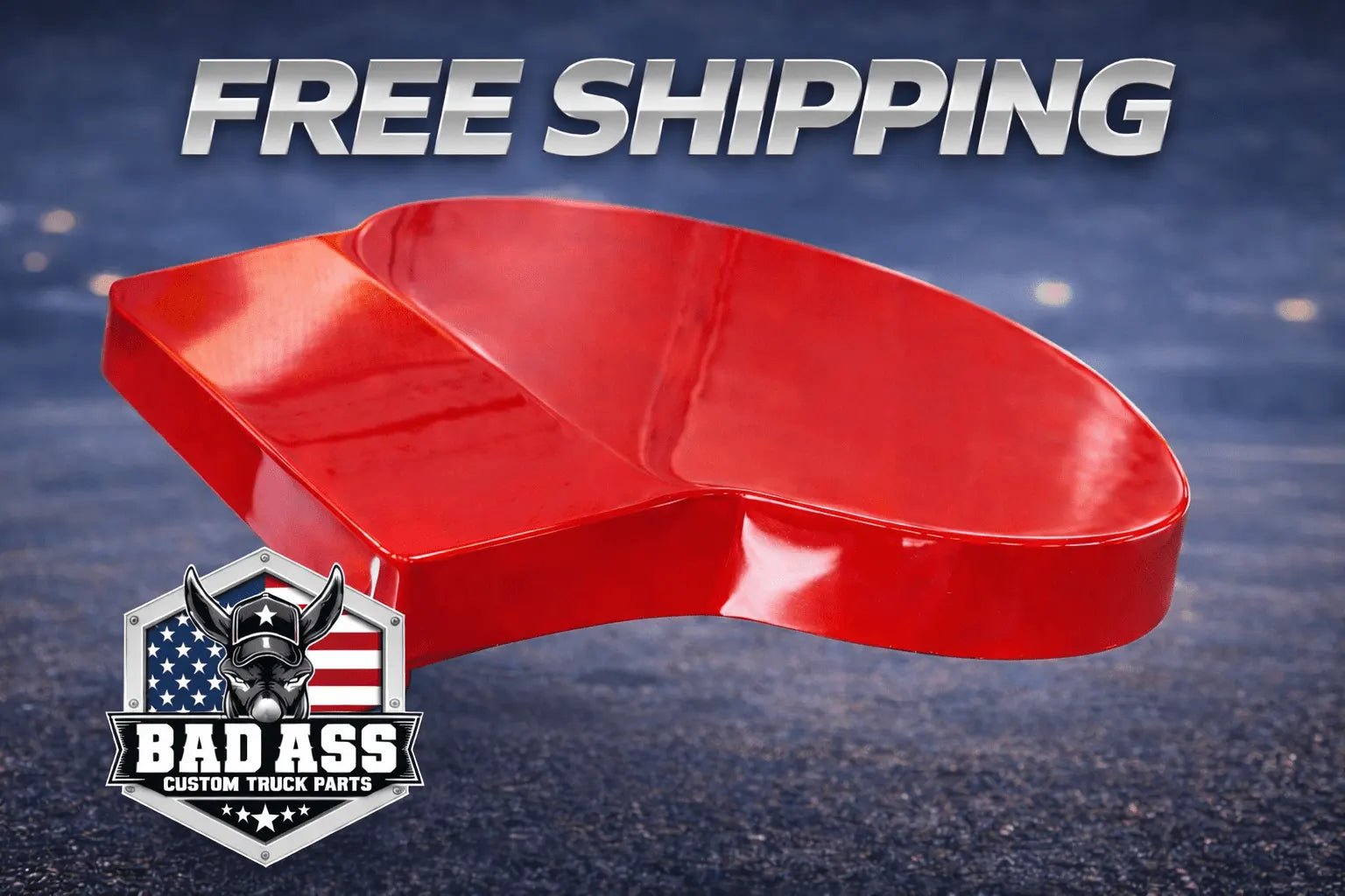 Fiberglass Fifth Wheel Cover - Bad Ass Custom Truck Parts