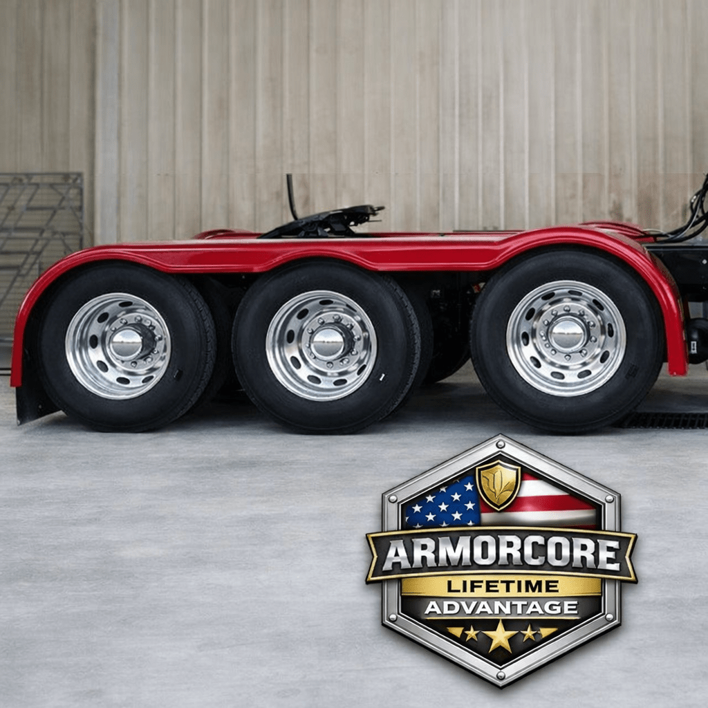 Full Fender for Triple Axle - Bad Ass Custom Truck Parts