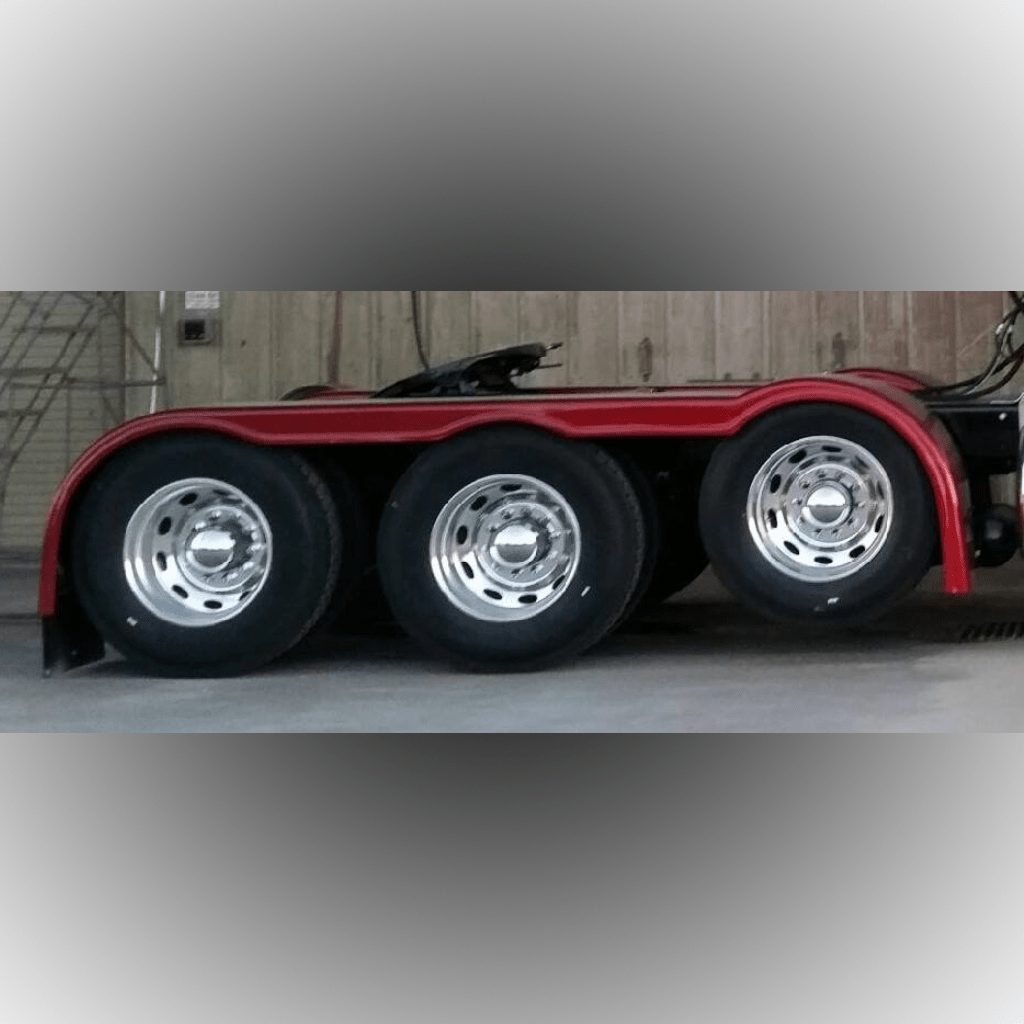 Full Fender for Triple Axle - Bad Ass Custom Truck Parts
