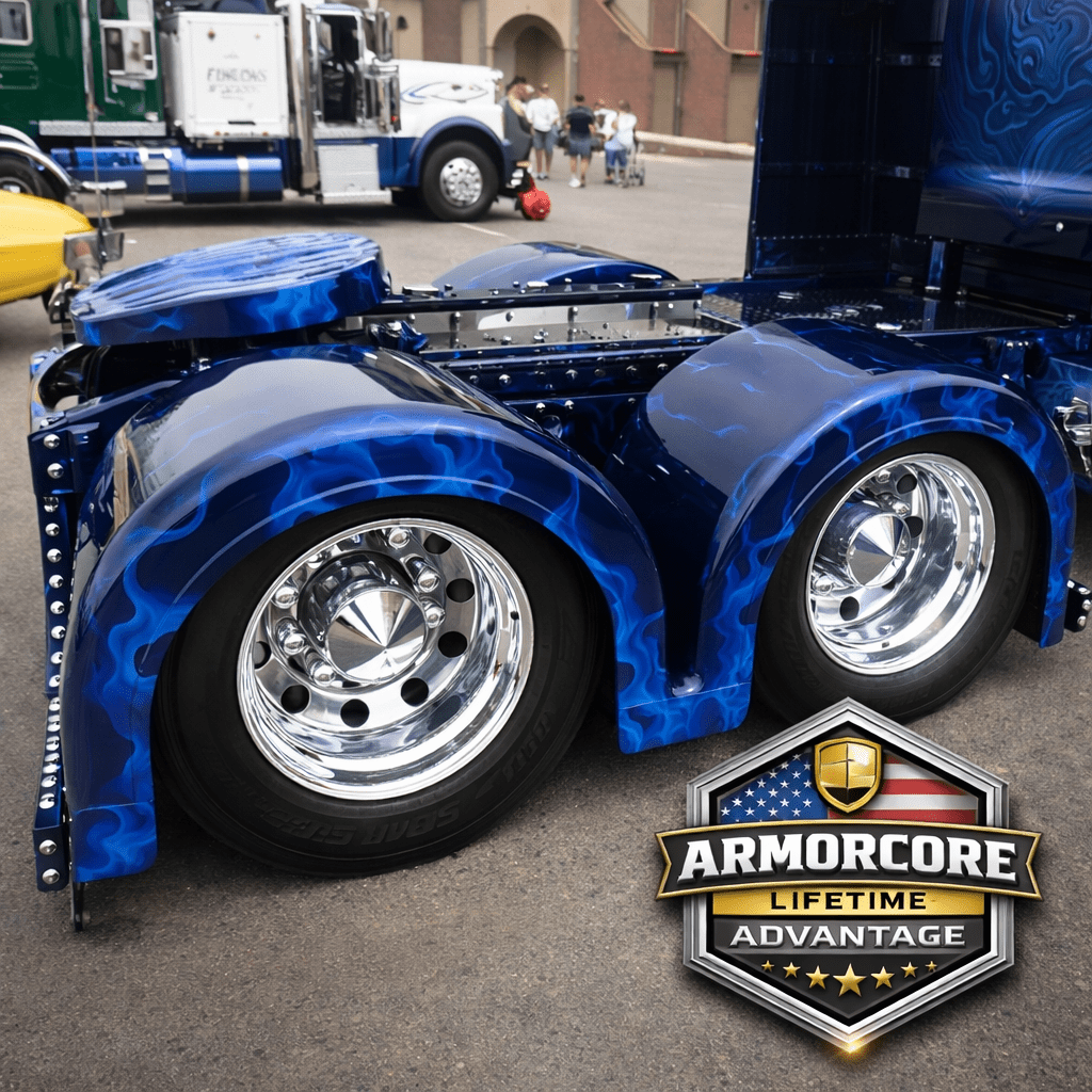Original Double Hump Fender Set - Bad Ass Custom Truck Parts