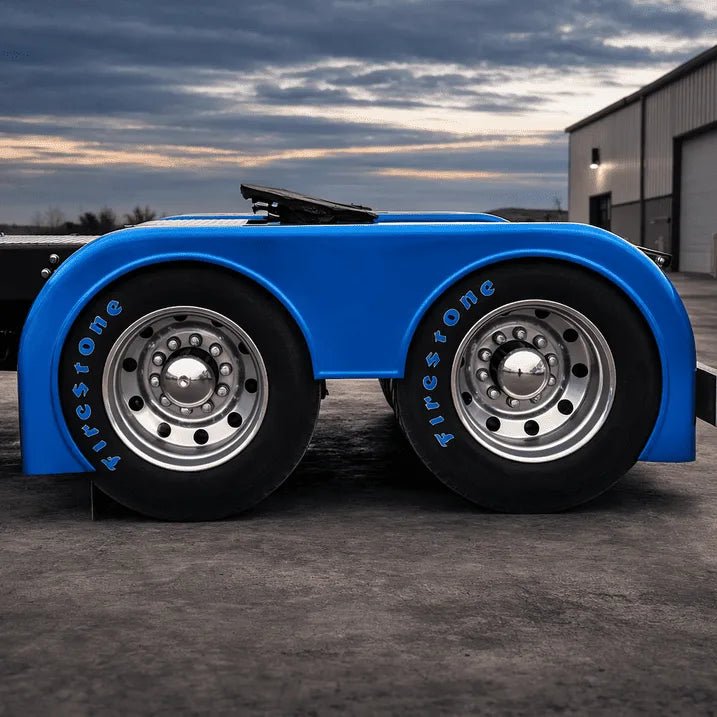 Overdrive Fiberglass Full Rear Fender Set - Bad Ass Custom Truck Parts
