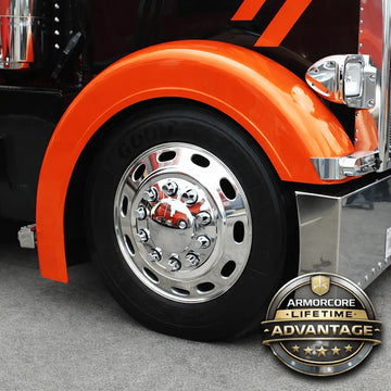 Peterbilt 359 Long 7.5" Sidewall Front Fender Set