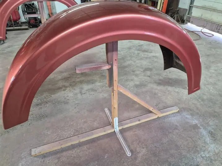 Peterbilt 379 Medium - 4.5" Sidewall Front Fender Set - Bad Ass Custom Truck Parts