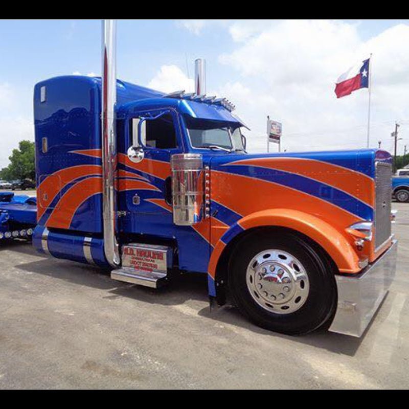 Peterbilt 379 Medium Sidewall Front Fender Set - Bad Ass Custom Truck Parts