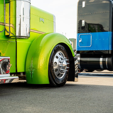 Peterbilt 379 - Old School Front Fender Set - Bad Ass Custom Truck Parts