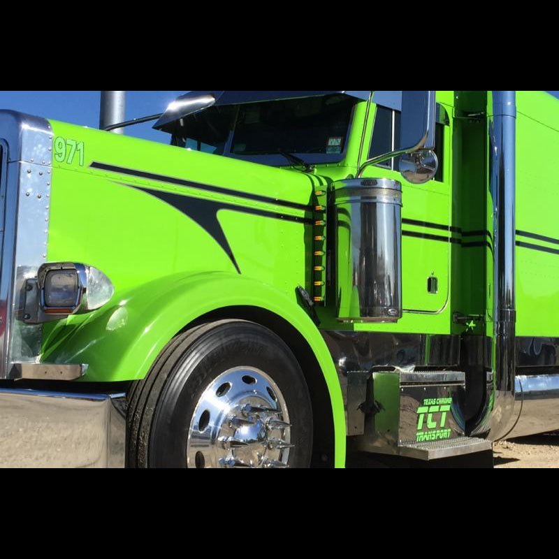 Peterbilt 379 Short Sidewall Front Fender Set - Bad Ass Custom Truck Parts