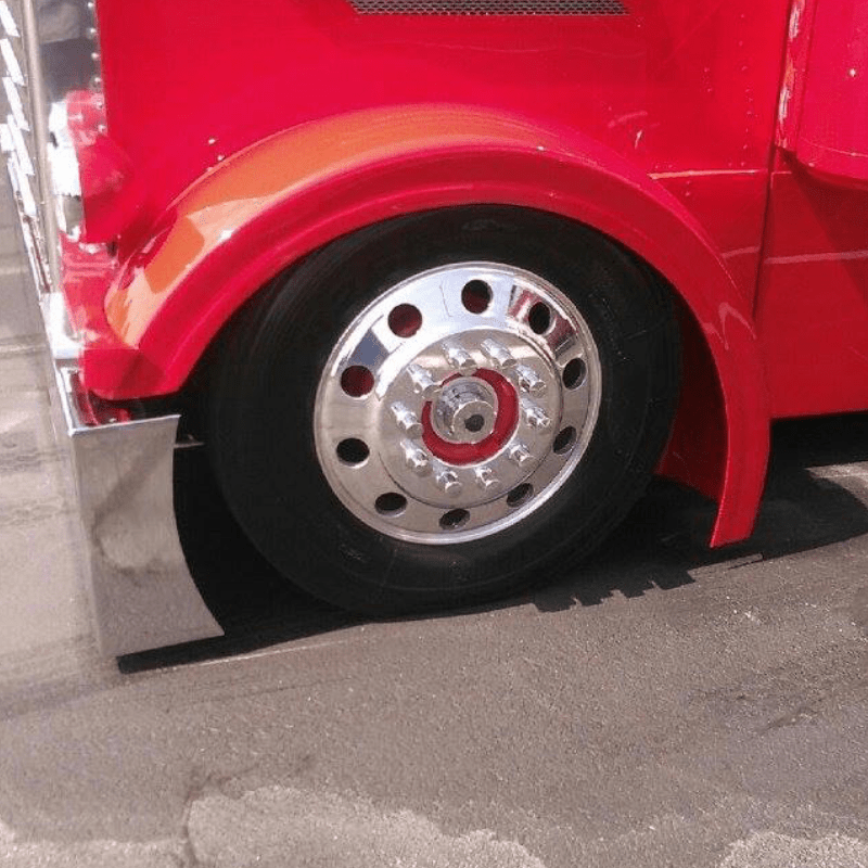Peterbilt 389 Short Sidewall Front Fender Set - Bad Ass Custom Truck Parts
