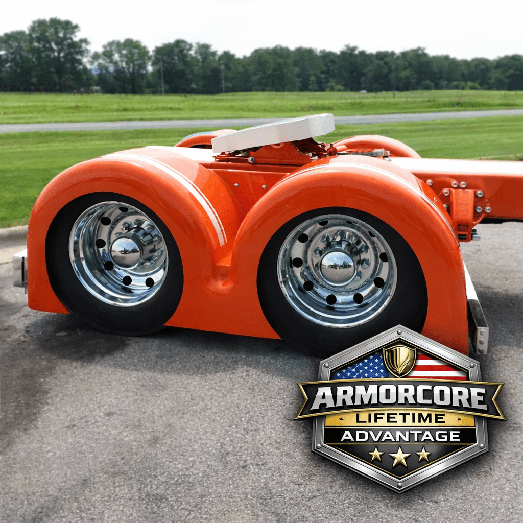 Project One Double Hump Rear Fender - Bad Ass Custom Truck Parts