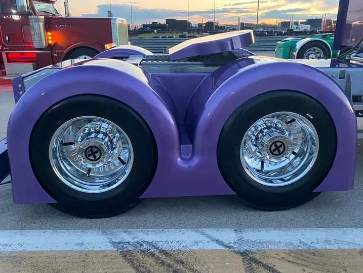 Project One Double Hump Rear Fender - Bad Ass Custom Truck Parts