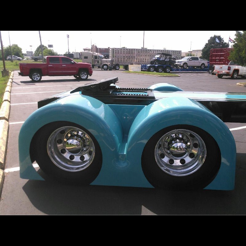 Project One Double Hump Rear Fender - Bad Ass Custom Truck Parts