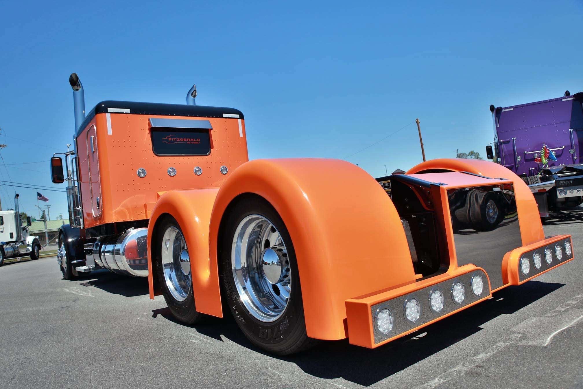Project Two Double Hump Rear Fender Set - Bad Ass Custom Truck Parts