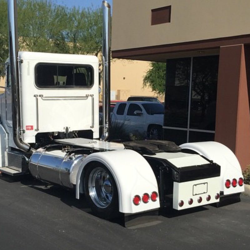 Single Fender Set with Light Box - Bad Ass Custom Truck Parts