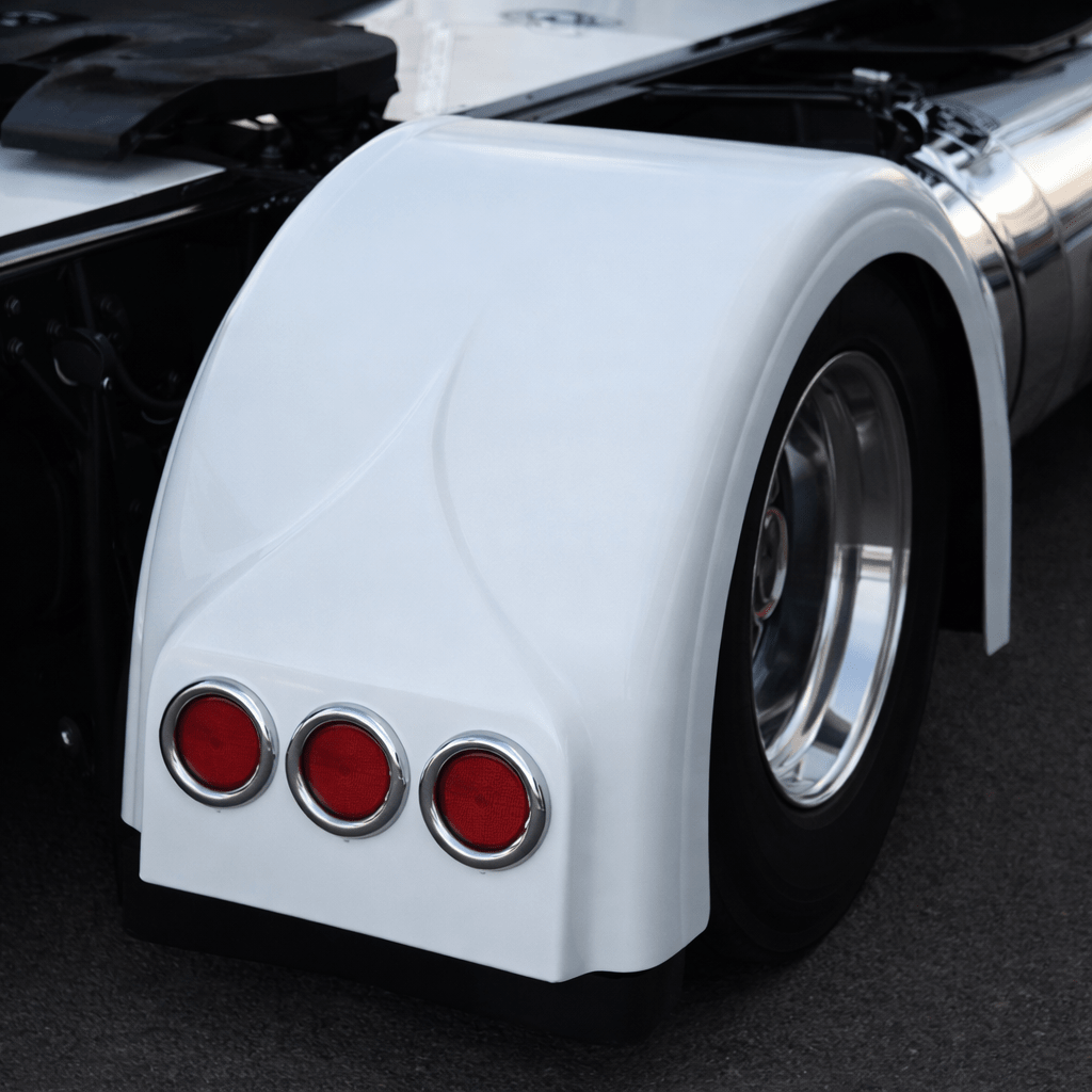 Single Fender Set with Light Box - Bad Ass Custom Truck Parts