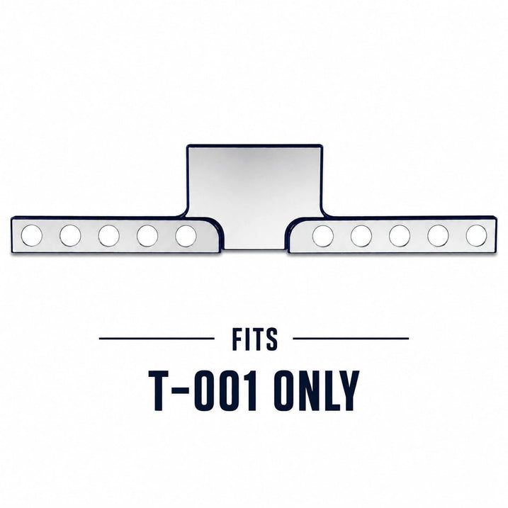 Stainless Steel Inserts for T-001 Universal T Bar - Bad Ass Custom Truck Parts