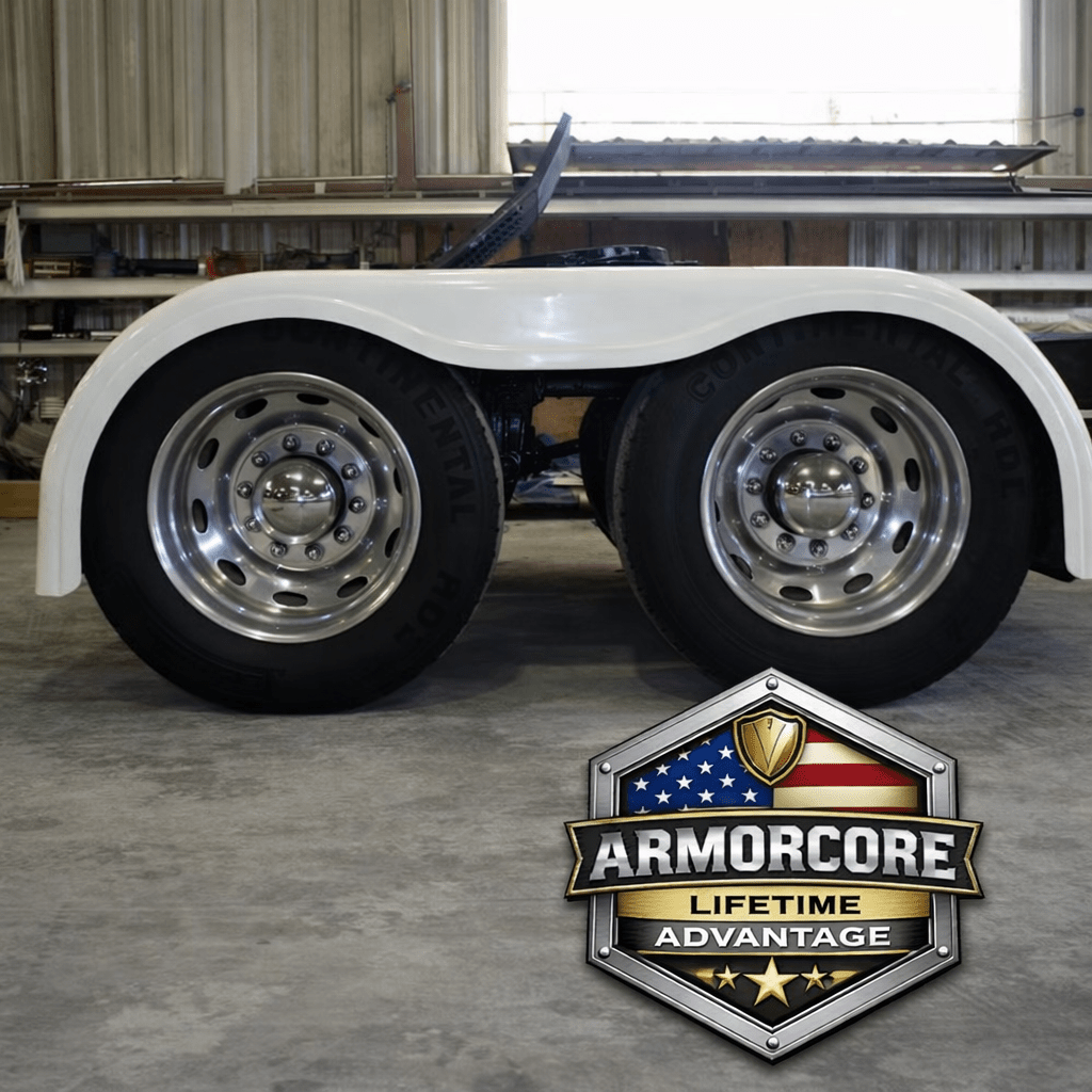 Standard Bad Ass Full Fender Set - 30" - Bad Ass Custom Truck Parts