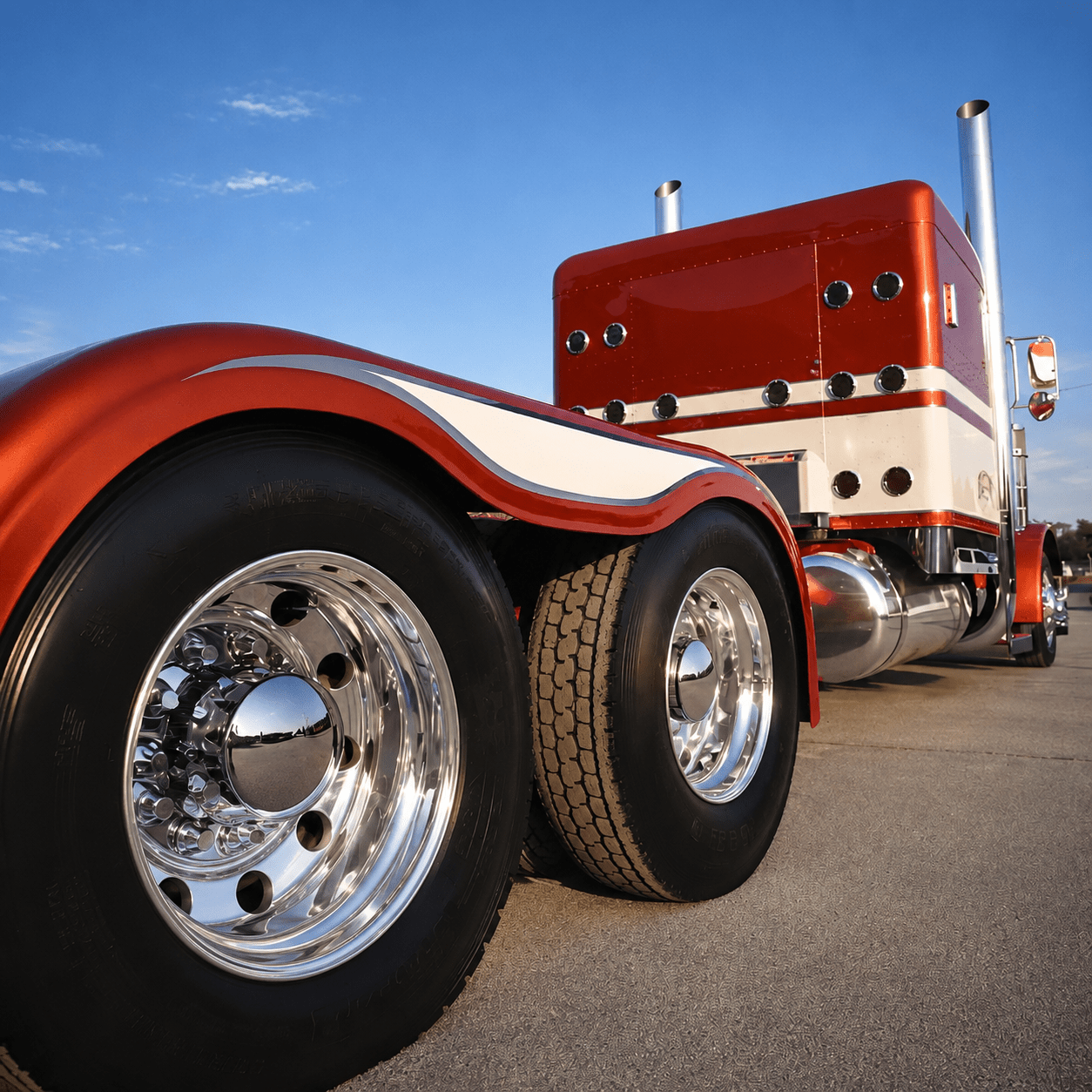 Standard Bad Ass Full Fender Set - Bad Ass Custom Truck Parts