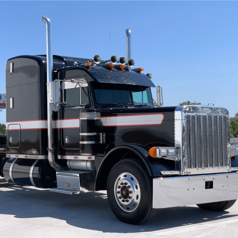 Stock Peterbilt 379 Replacement Front Fender Set - Bad Ass Custom Truck Parts