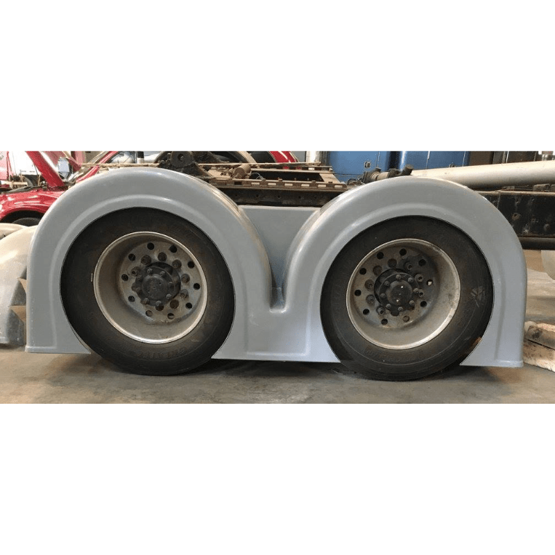 Super Single Double Hump Rear Fender Set - Bad Ass Custom Truck Parts