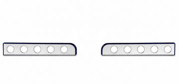 T - 001 or TF - 001 Stainless Side Inserts - Bad Ass Custom Truck Parts