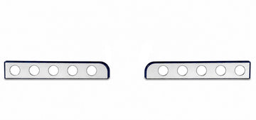 T - 001 or TF - 001 Stainless Side Inserts - Bad Ass Custom Truck Parts