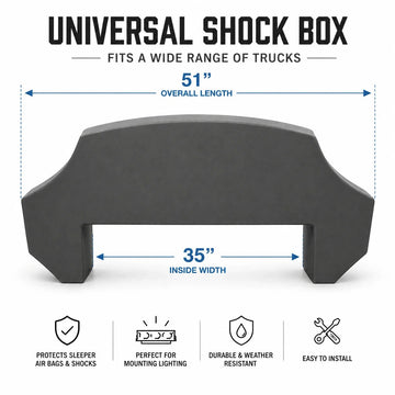 Universal Shock Box - Bad Ass Custom Truck Parts