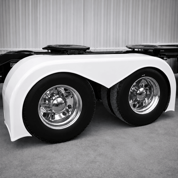 Widowmaker X Rear Full Fender Set – 38" Drop, 5" Sidewall - Bad Ass Custom Truck Parts