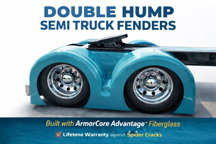 Double Hump Semi Truck Fenders: Why Owner-Operators Choose This Style