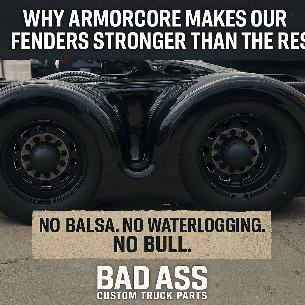 Why ArmorCore Makes Our Fenders Stronger Than the Rest - Bad Ass Custom Truck Parts