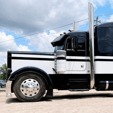 Bailey Front Fender Set – 7.5" Sidewall with Returned Edge - Bad Ass Custom Truck Parts