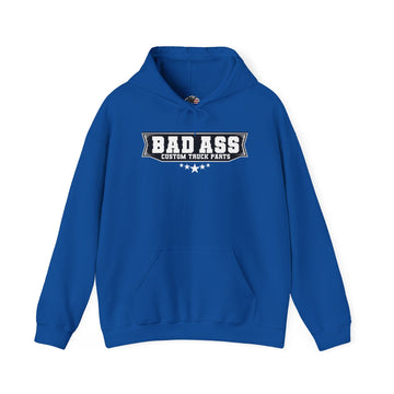Custom Truck Parts Unisex Hoodie - Bold Graphic Design for Truck Enthusiasts - Bad Ass Custom Truck Parts