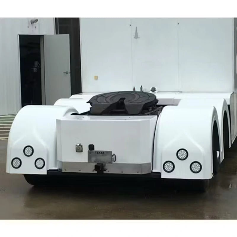 Double Hump Rear Fender Set with Light Boxes - Bad Ass Custom Truck Parts