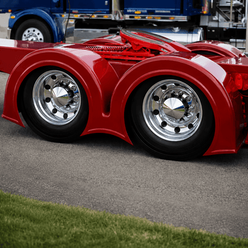 Euro Double Hump Rear Fender Set - Bad Ass Custom Truck Parts