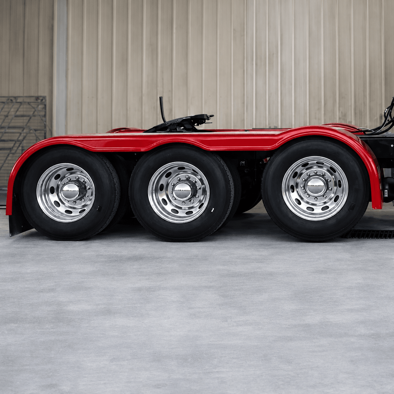 Full Fender Set for Triple Axle - Bad Ass Custom Truck Parts