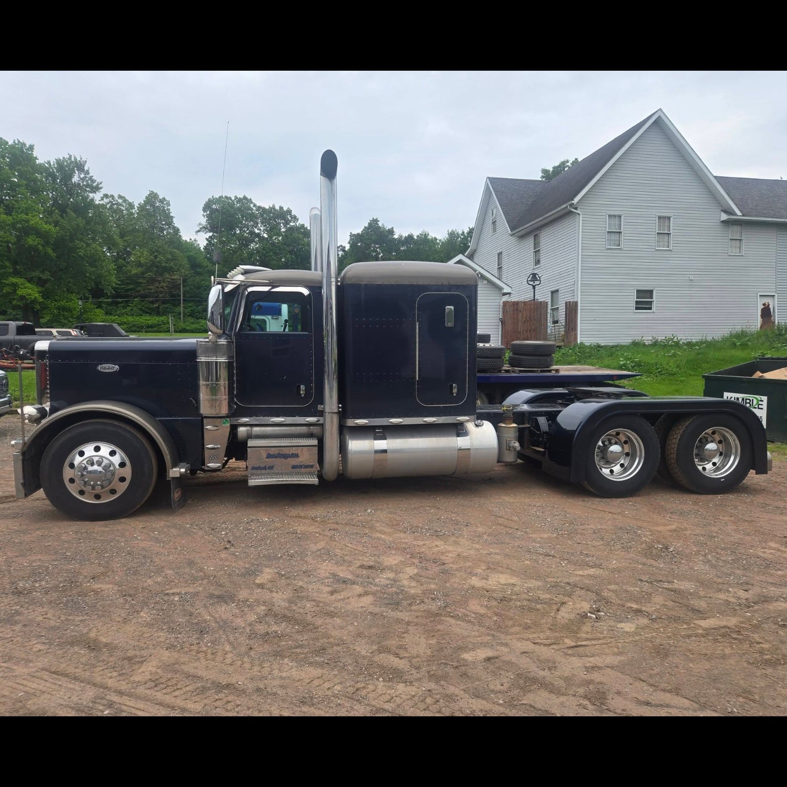 High Boy Rear Full Fender Set | 38" Drop & 4" Sidewall - Bad Ass Custom Truck Parts