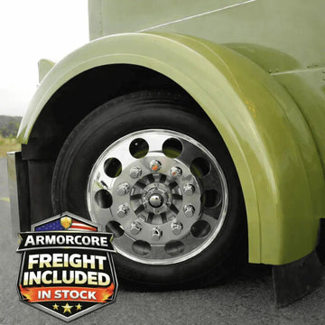 Peterbilt 379 Medium - 4.5" Sidewall Front Fender Set - Bad Ass Custom Truck Parts