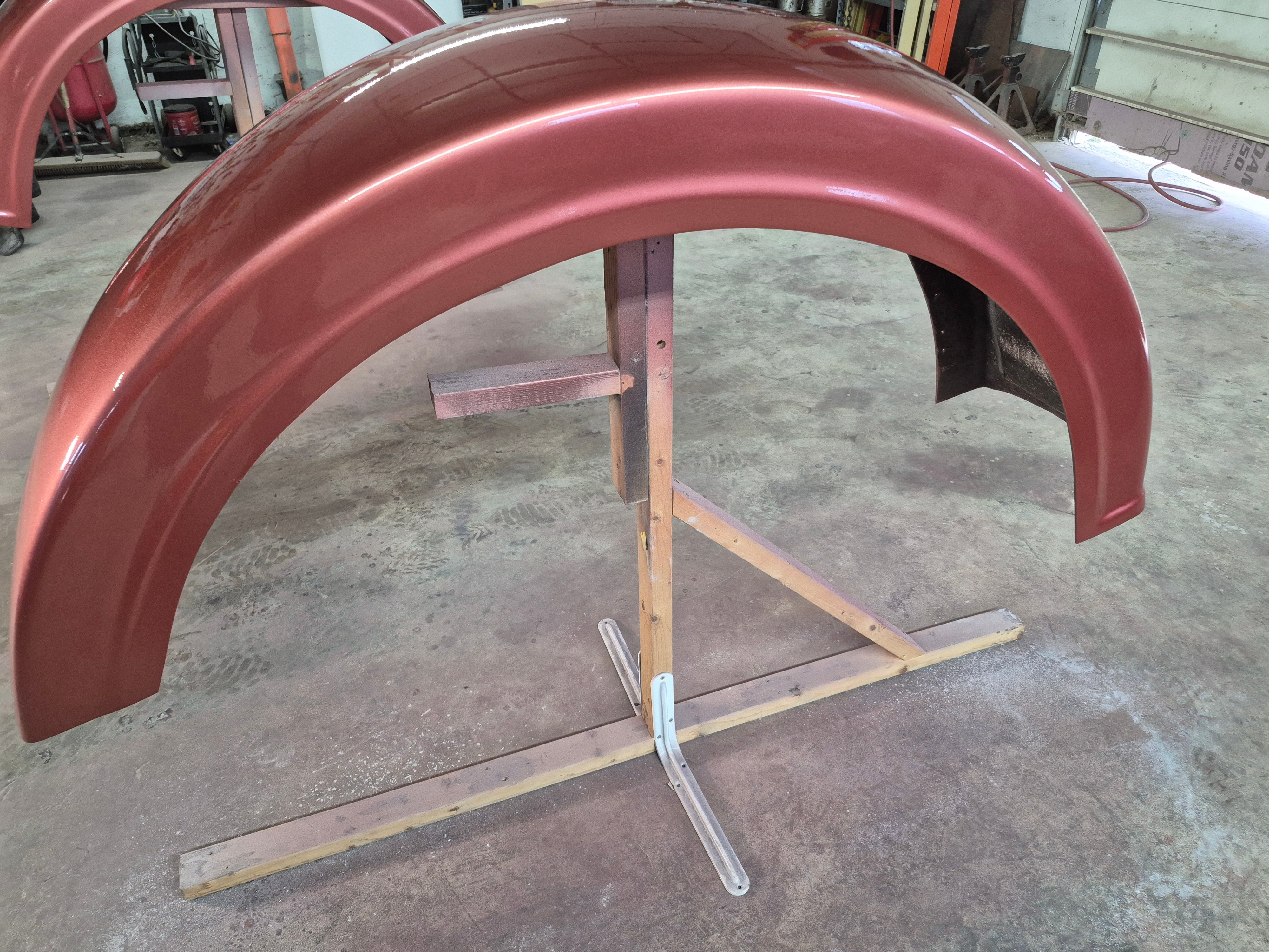 Peterbilt 379 Medium - 4.5" Sidewall Front Fender Set - Bad Ass Custom Truck Parts