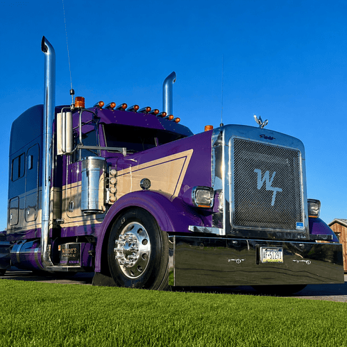 Peterbilt 379 Medium - 4.5" Sidewall Front Fender Set