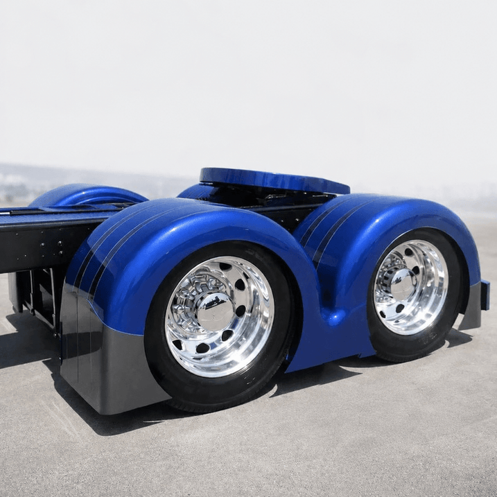 Project One Double Hump Rear Fender - Bad Ass Custom Truck Parts